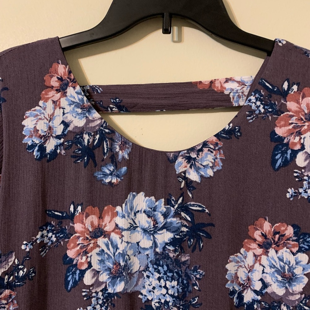 ALTAR’D STATE Floral Dress/Tunic with pockets, size Large - Picture 15 of 16